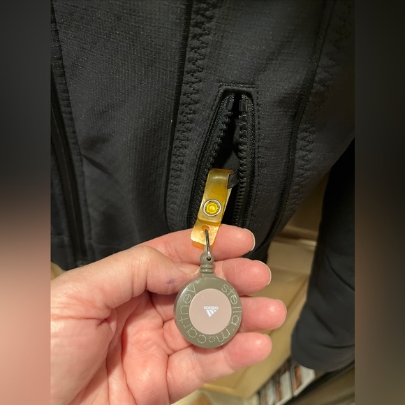 STELLA MCCARTNEY ADIDAS PRIMALOFT LADIES BLACK JACKET-S - Picture 10 of 12